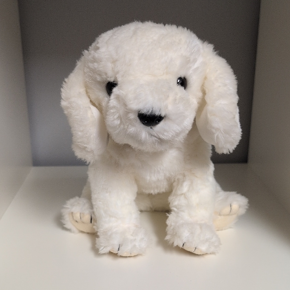 2002 Ty Classics Fluff The Dog, No Hang Tags, Excellent Used Condition